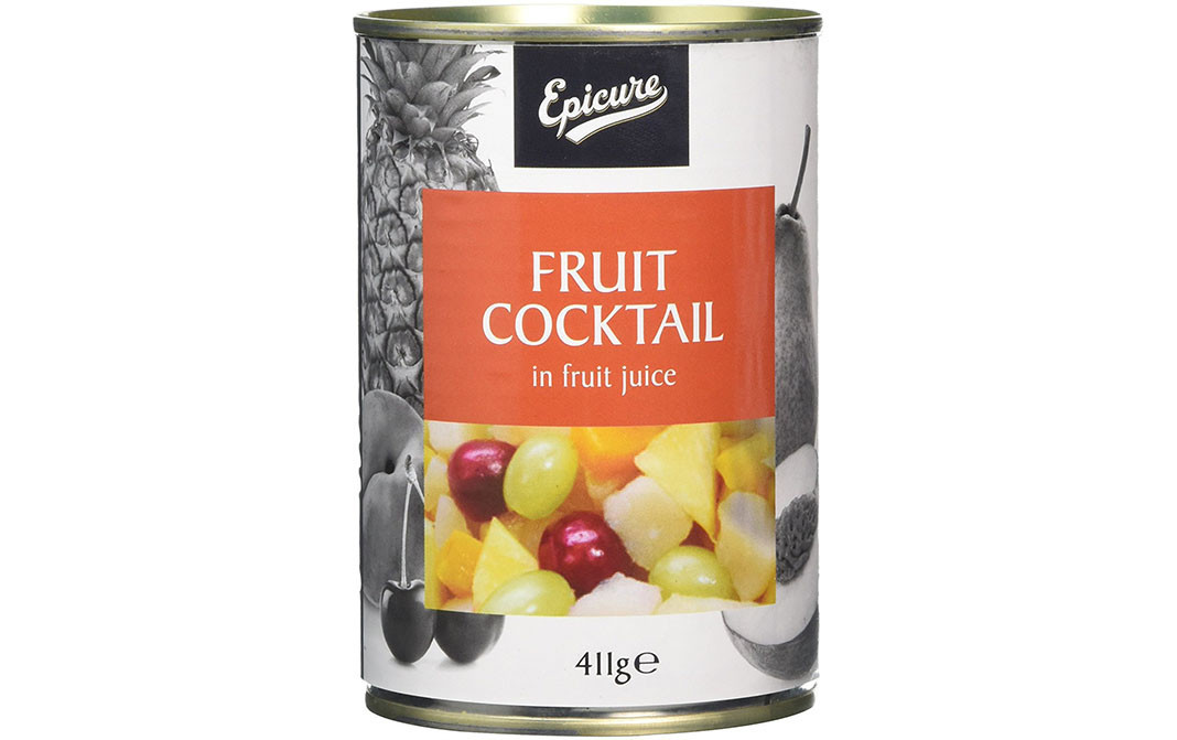 Epicure Fruit Cocktail In Fruit Juice   Tin  411 grams